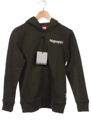 Kinder Sweatshirts Napapijri, Größe 14-15y/ 168-170 cm, Farbe Grün, Preis 57,73 €