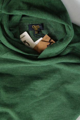 Детски суичър Oviesse, Размер 3-4y/ 104-110 см, Цвят Зелен, Цена 21,00 лв.