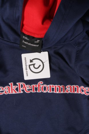 Gyerek sweatshirt Peak Performance, Méret 10-11y / 146-152 cm, Szín Kék, Ár 6 149 Ft