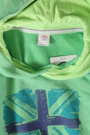 Dziecięca bluza S.Oliver, Rozmiar 10-11y/ 146-152 cm, Kolor Zielony, Cena 95,96 zł