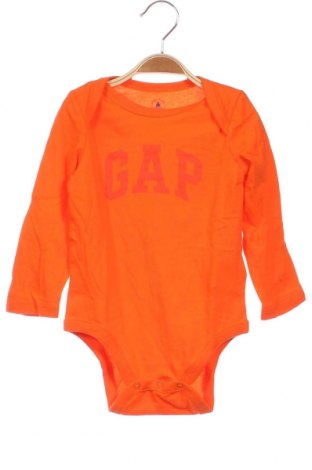 Детско боди Gap, Размер 12-18m/ 80-86 см, Цвят Оранжев, Цена 30,00 лв.