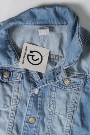 Dziecięca kurtka dżinsowa H&M, Rozmiar 3-4y/ 104-110 cm, Kolor Niebieski, Cena 57,47 zł