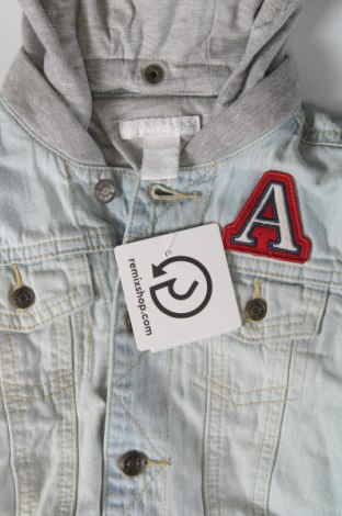Detská džínsová bunda  H&M, Veľkosť 6-9m/ 68-74 cm, Farba Modrá, Cena  9,19 €