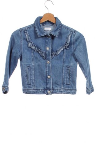 Detská džínsová bunda  Mango, Veľkosť 6-7y/ 122-128 cm, Farba Modrá, Cena  15,96 €