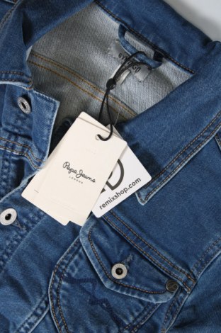 Детско дънково яке Pepe Jeans, Размер 11-12y/ 152-158 см, Цвят Син, Цена 91,26 лв.