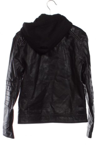 Detská kožená bunda  H&M, Veľkosť 8-9y/ 134-140 cm, Farba Čierna, Cena  27,26 €