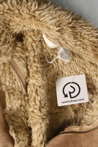Детско палто, Размер 4-5y/ 110-116 см, Цвят Бежов, Цена 28,22 лв.