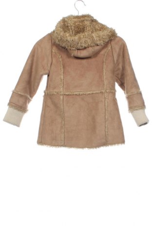 Детско палто, Размер 4-5y/ 110-116 см, Цвят Бежов, Цена 28,22 лв.