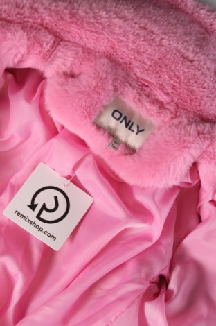 Детско палто ONLY, Размер 7-8y/ 128-134 см, Цвят Розов, Цена 52,00 лв.