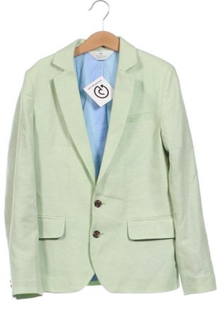 Dětské sako  H&M, Velikost 9-10y/ 140-146 cm, Barva Zelená, Cena  198,00 Kč