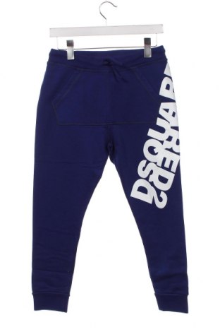 Pantaloni de trening, pentru copii Dsquared2, Mărime 11-12y/ 152-158 cm, Culoare Albastru, Preț 275,53 Lei