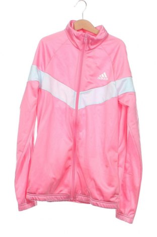 Dziecięca sportowa bluza Adidas, Rozmiar 13-14y/ 164-168 cm, Kolor Różowy, Cena 71,97 zł