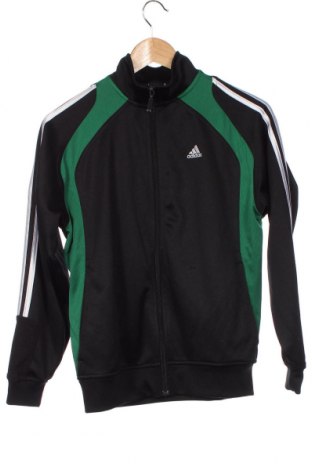 Детско спортно горнище Adidas, Размер 12-13y/ 158-164 см, Цвят Черен, Цена 27,60 лв.