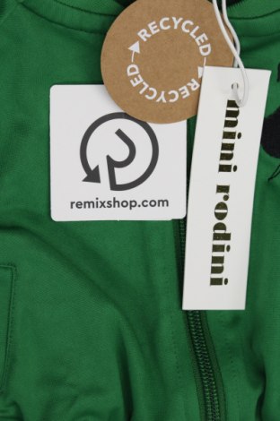 Bluză de trening, pentru copii Mini Rodini, Mărime 2-3m/ 56-62 cm, Culoare Verde, Preț 169,11 Lei