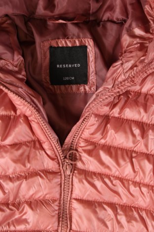 Παιδικό μπουφάν Reserved, Μέγεθος 7-8y/ 128-134 εκ., Χρώμα Ρόζ , Τιμή 17,39 €