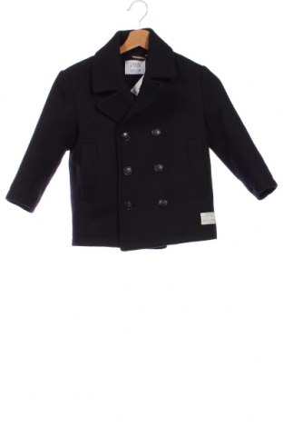 Palton pentru copii Zara, Mărime 5-6y/ 116-122 cm, Culoare Albastru, Preț 206,00 Lei
