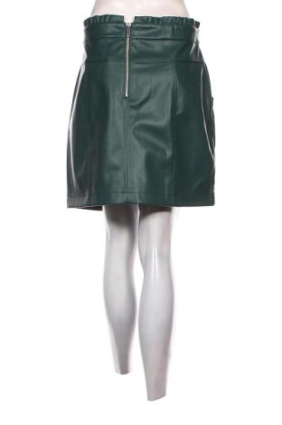 Δερμάτινη φούστα Naf Naf, Μέγεθος L, Χρώμα Πράσινο, Τιμή 10,07 €