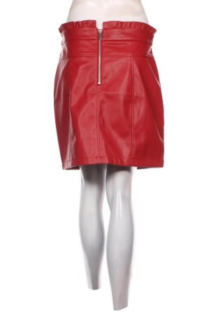 Δερμάτινη φούστα Naf Naf, Μέγεθος M, Χρώμα Κόκκινο, Τιμή 47,94 €