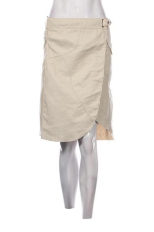Kožená sukňa  Object, Veľkosť S, Farba Béžová, Cena  34,78 €