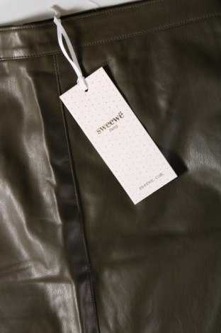 Δερμάτινη φούστα Sweewe, Μέγεθος S, Χρώμα Πράσινο, Τιμή 15,98 €