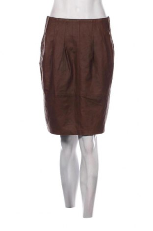 Δερμάτινη φούστα Weekend Max Mara, Μέγεθος M, Χρώμα Καφέ, Τιμή 82,50 €
