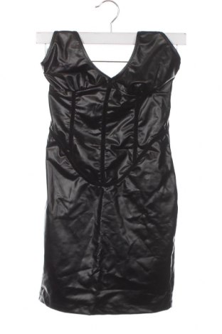 Δερμάτινο φόρεμα SHEIN, Μέγεθος XS, Χρώμα Μαύρο, Τιμή 6,59 €