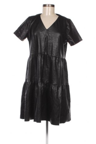 Δερμάτινο φόρεμα VILA, Μέγεθος M, Χρώμα Μαύρο, Τιμή 8,29 €