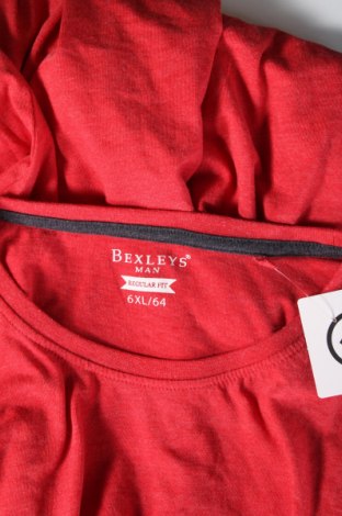 Pánske tričko  Bexleys, Veľkosť 5XL, Farba Červená, Cena  15,31 €