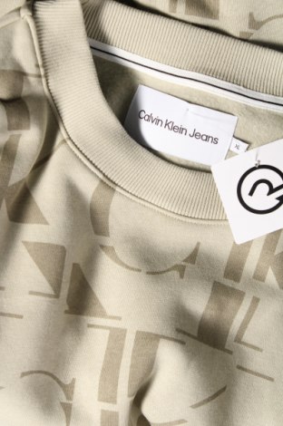 Ανδρική μπλούζα Calvin Klein Jeans, Μέγεθος XL, Χρώμα  Μπέζ, Τιμή 52,33 €
