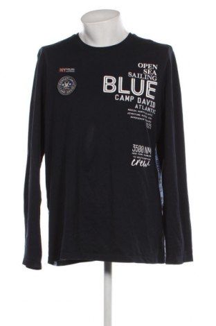Ανδρική μπλούζα Camp David, Μέγεθος XXL, Χρώμα Μπλέ, Τιμή 39,53 €