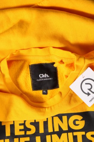 Herren Shirt Clockhouse, Größe XL, Farbe Gelb, Preis € 13,22