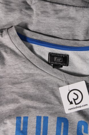 Herren Shirt F&F, Größe XL, Farbe Grau, Preis € 5,68