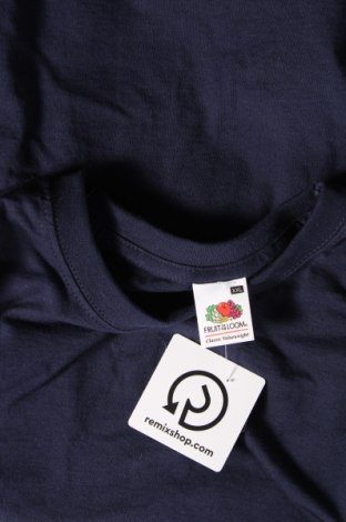 Ανδρική μπλούζα Fruit Of The Loom, Μέγεθος XXL, Χρώμα Μπλέ, Τιμή 9,11 €
