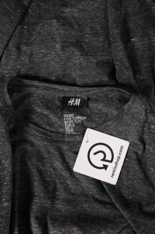Ανδρική μπλούζα H&M, Μέγεθος S, Χρώμα Γκρί, Τιμή 3,64 €