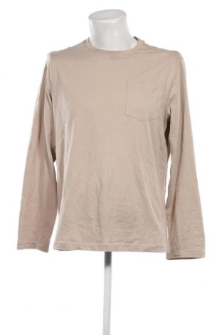 Мъжка блуза H&M, Размер L, Цвят Бежов, Цена 10,26 лв.