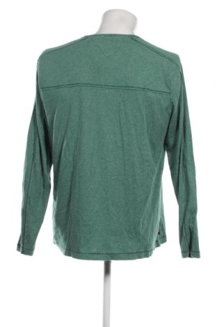 Herren Shirt Hilfiger Denim, Größe L, Farbe Grün, Preis 18,93 €