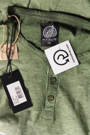 Ανδρική μπλούζα Hopenlife, Μέγεθος XXL, Χρώμα Πράσινο, Τιμή 15,98 €