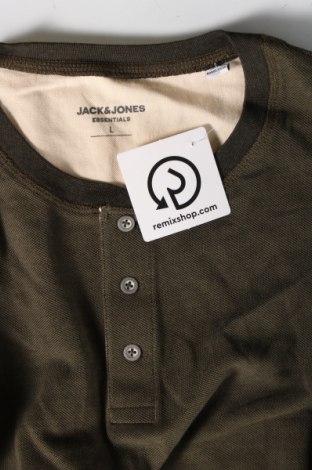 Bluză de bărbați Jack & Jones, Mărime L, Culoare Verde, Preț 39,47 Lei
