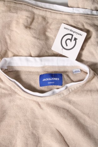 Ανδρική μπλούζα Jack & Jones, Μέγεθος M, Χρώμα  Μπέζ, Τιμή 6,68 €