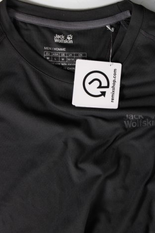 Herren Shirt Jack Wolfskin, Größe M, Farbe Grau, Preis 23,81 €