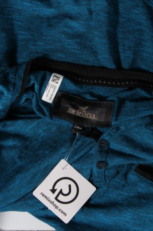Herren Shirt Jim Spencer, Größe XXL, Farbe Blau, Preis 7,14 €
