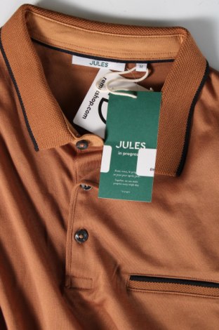 Ανδρική μπλούζα Jules, Μέγεθος M, Χρώμα Καφέ, Τιμή 6,39 €