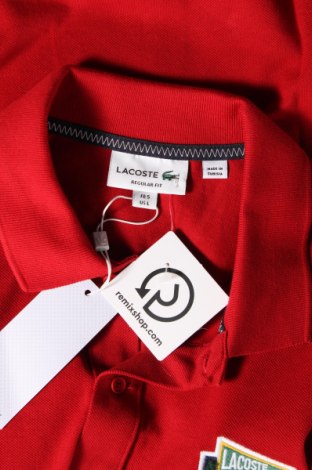 Pánske tričko  Lacoste, Veľkosť L, Farba Červená, Cena  75,26 €