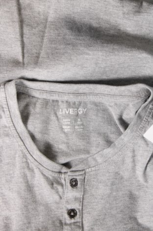 Herren Shirt Livergy, Größe L, Farbe Grau, Preis 7,14 €