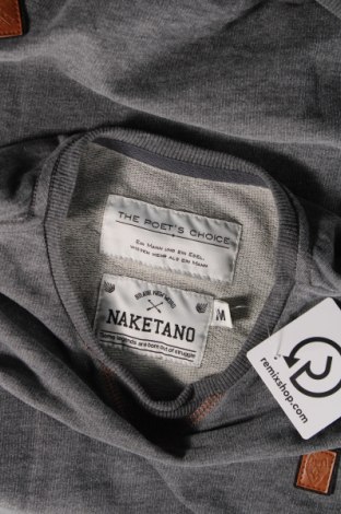 Herren Shirt Naketano, Größe M, Farbe Grau, Preis 31,40 €