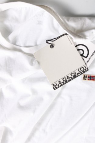 Мъжка блуза Napapijri, Размер XXL, Цвят Бял, Цена 146,00 лв.