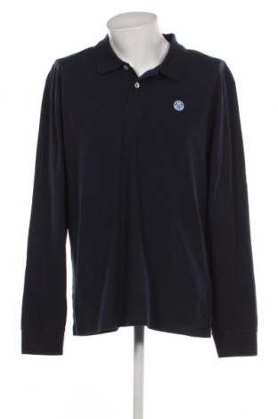 Ανδρική μπλούζα North Sails, Μέγεθος 3XL, Χρώμα Μπλέ, Τιμή 55,67 €