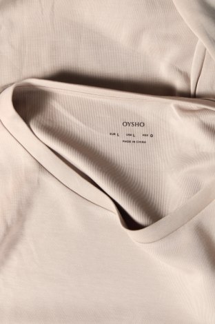 Herren Shirt Oysho, Größe L, Farbe Beige, Preis 17,26 €