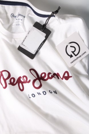Pánske tričko  Pepe Jeans, Veľkosť L, Farba Biela, Cena  52,33 €