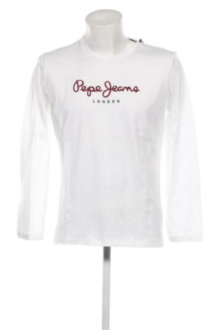 Ανδρική μπλούζα Pepe Jeans, Μέγεθος L, Χρώμα Λευκό, Τιμή 54,00 €